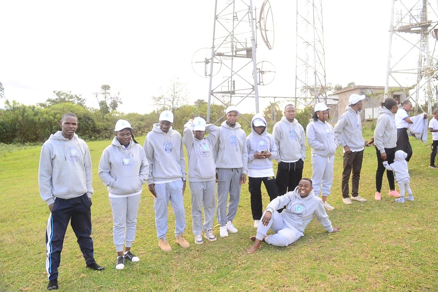 Maesio team gathering outdoors