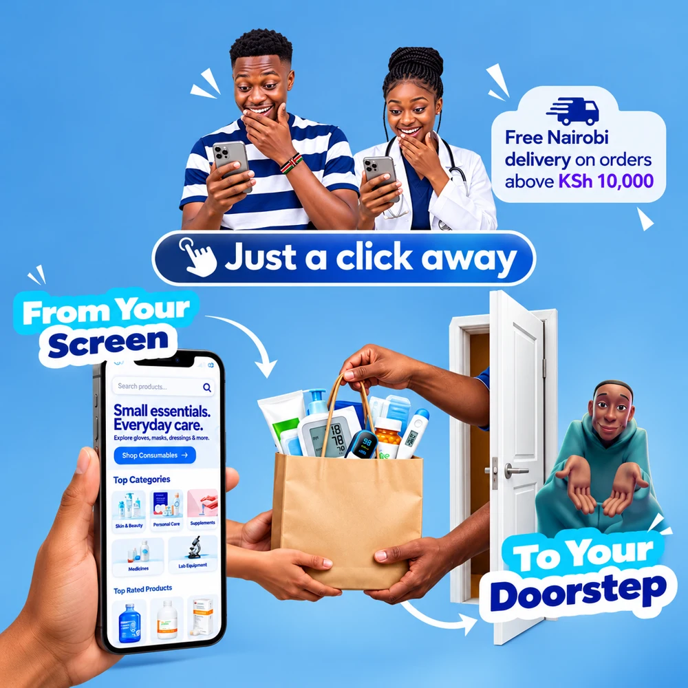 Screen to doorstep — Just a click away