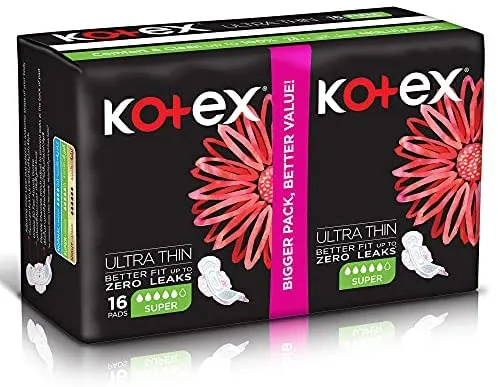 Kotex Ultra Thin Super With Wings 12s