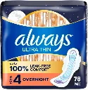 Always Ultra Secure Night Size 5 Pads