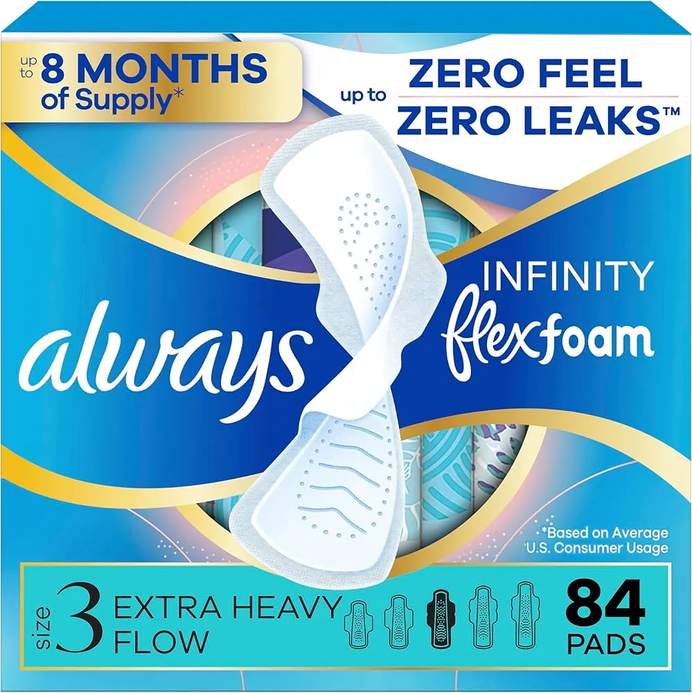 Always Infinity Normal Pads 12s