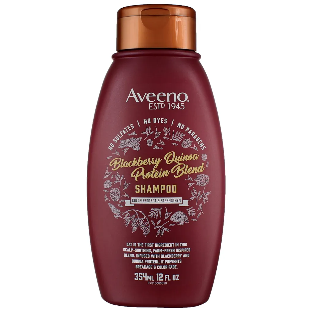 AVEENO BLACKBERRY & QUINOA BLEND SHAMPOO 354ML