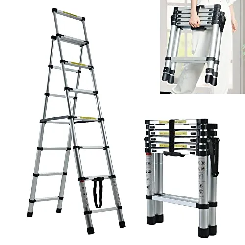 Aluminium Extension Ladder 2*9 (2 Section ) Folding