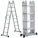 Aluminium Extension Ladder 2*9 (2 Section ) Folding