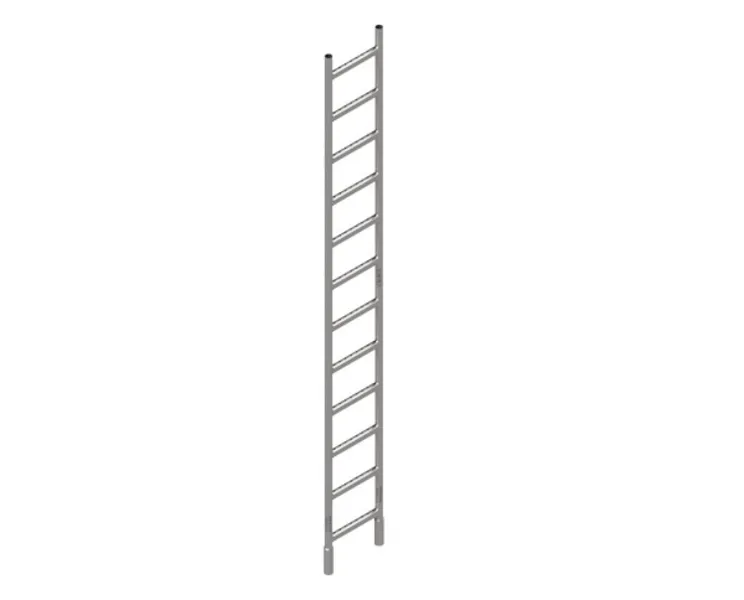 Scaffolding Ladder 2X10 Steps, Open Size:300X145X91Cm
