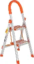 Household Aluminum Ladder; 2 Steps,