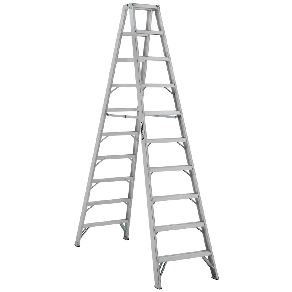 Aluminium Step Ladder Double Side 2*8 Steps Height 230cm