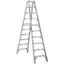 Aluminium Step Ladder Double Side 2*8 Steps Height 230cm