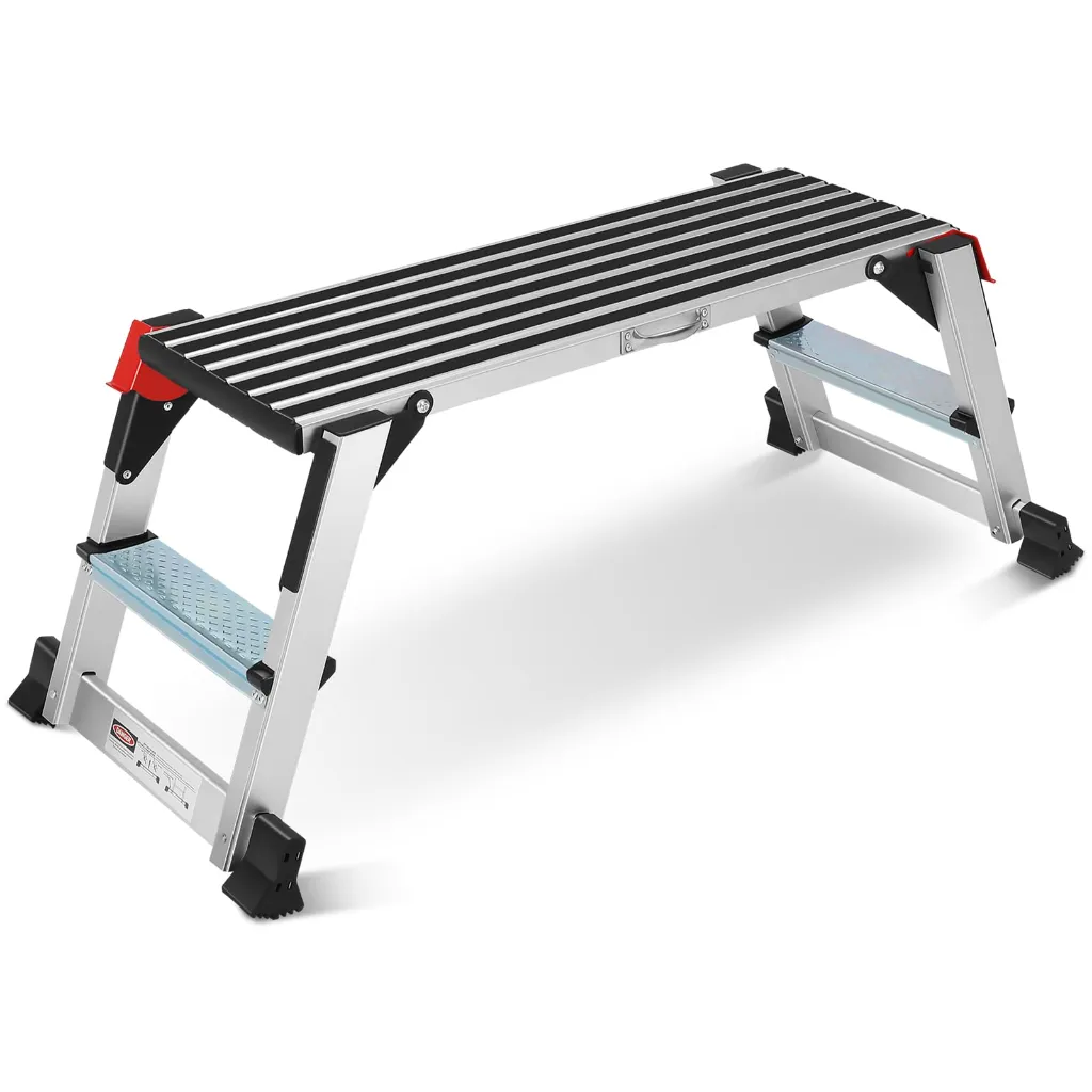 Aluminium Folding Platform And Step Ladder