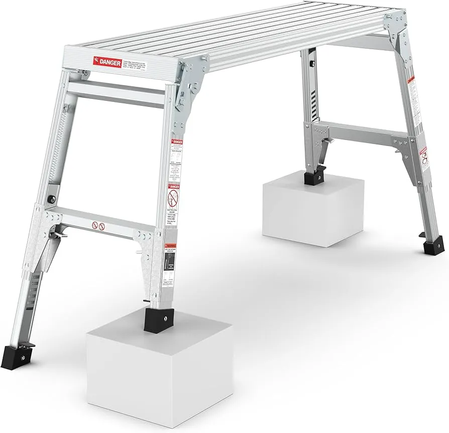Aluminium Folding Platform And Step Ladder