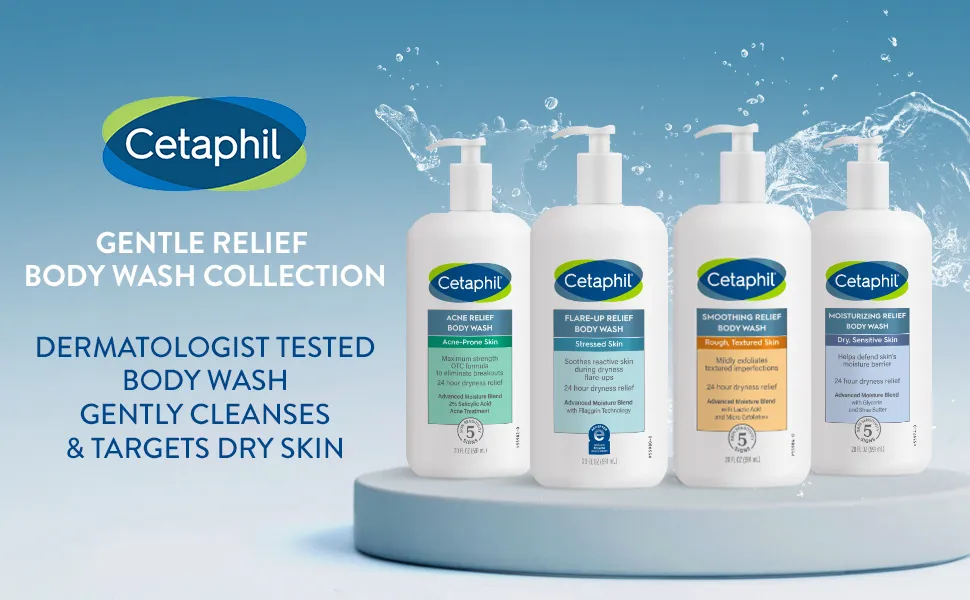 Cetaphil Acne Relief Body Wash Acne Prone Skin