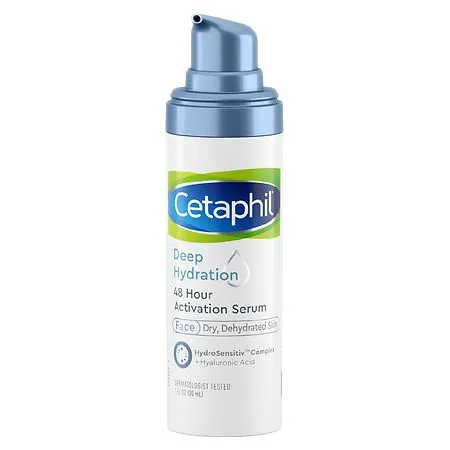 Cetaphil Deep Hydration 48H Activation Serum 1FL OZ 30ML