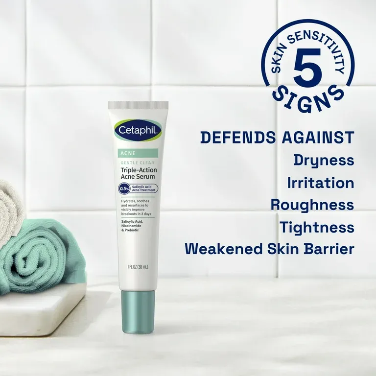 Cetaphil Gentle Clear Triple Action Acne Serum 30ML