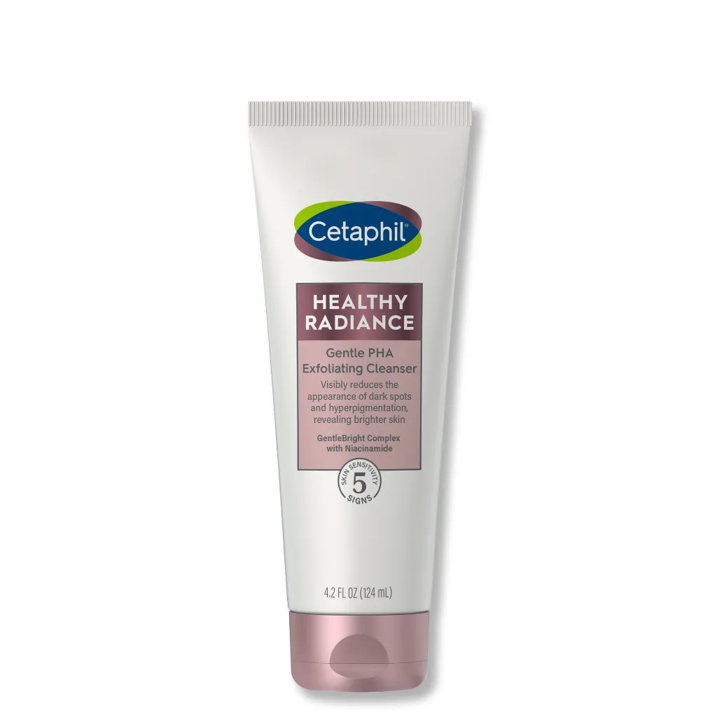 Cetaphil Healthy Radiance Gentle PHA Exfoliating Cleanser 124ML
