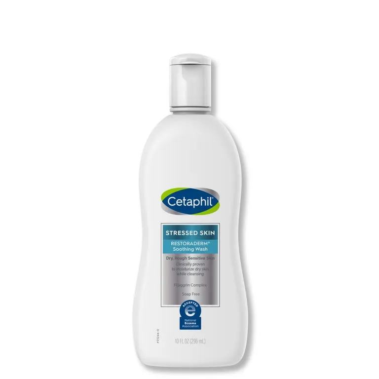 Cetaphil Restoraderm Soothing Wash (Dry Stressed Skin 296 ML USA