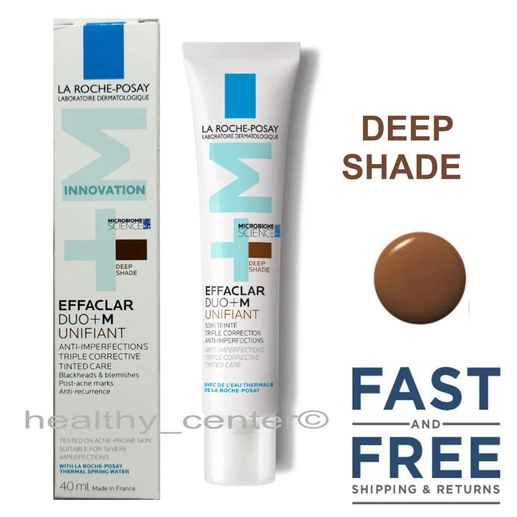 LA Roche- Posay(L'OREAL) Effaclar Duo+M Unifiant Deep Shade 40ml