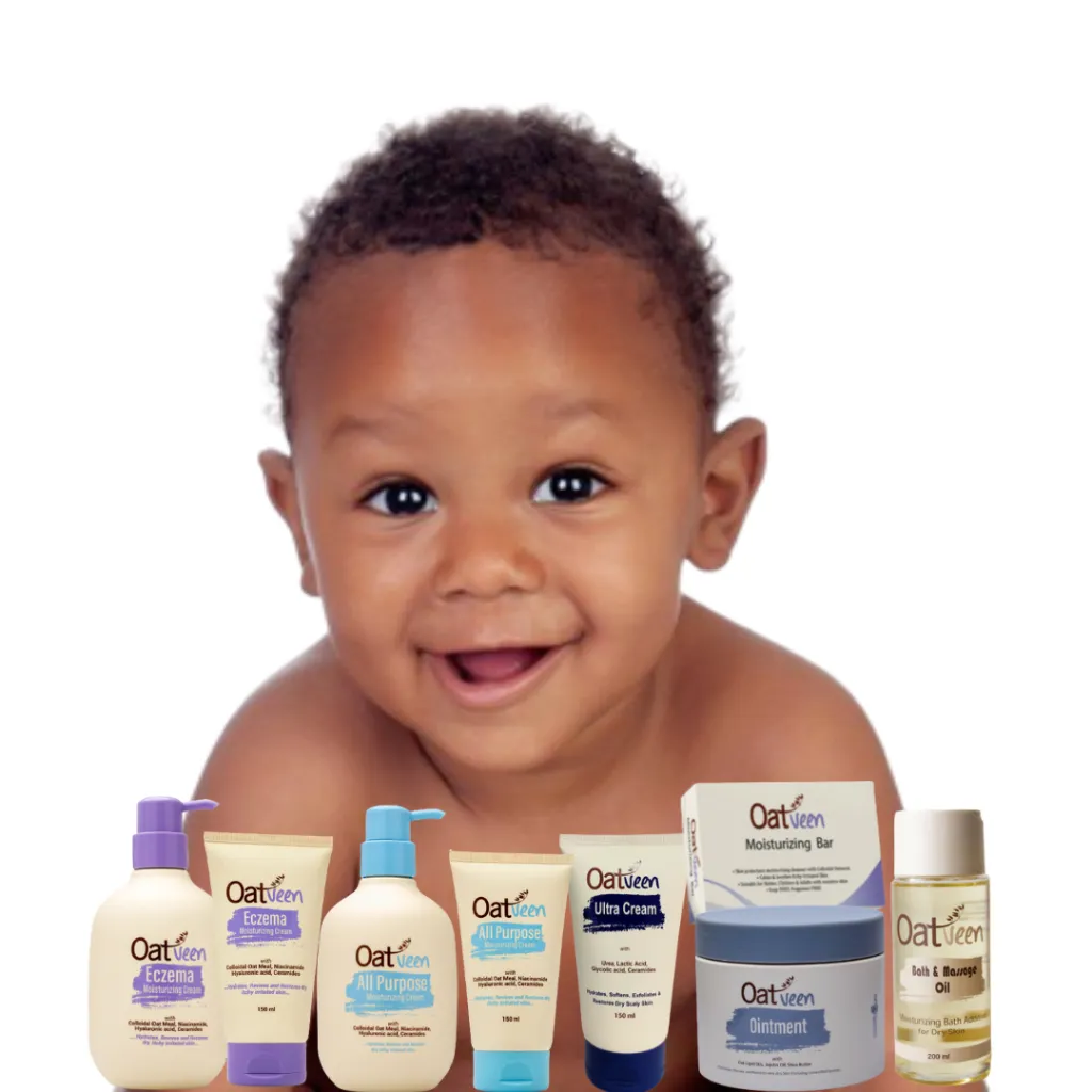 OatVeen Baby Moisturizing Bar 100g (Oatmeal, Glycerin & Vitamin E,Moisturising Cleanser Bar)