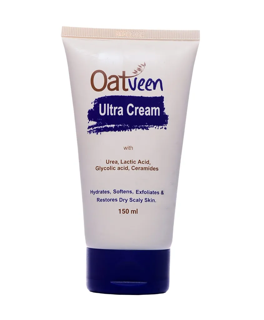 Oatveen Ultra 20% Urea Cream 150ml (20% Urea, Oatmeal. Lactic Acid Cream)