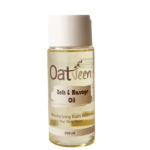 OatVeen Bath Oil 200ml (Liquid Paraffin Lipids, Jojoba Oil)