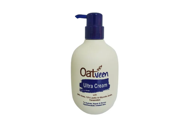 Oatveen Ultra 20% Urea Cream 400ml (20% Urea, Oatmeal, lactic Acid Cream)