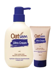 Oatveen Ultra 20% Urea Cream 400ml (20% Urea, Oatmeal, lactic Acid Cream)