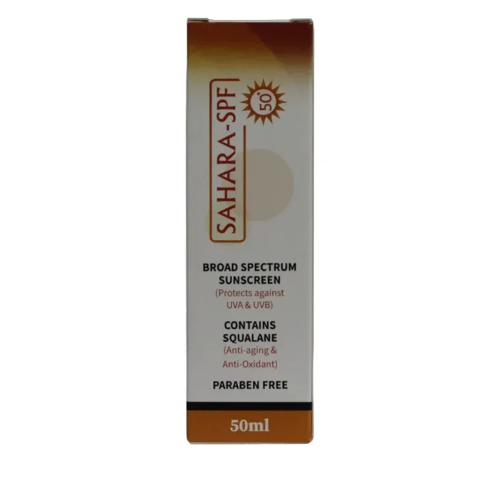 Sahara SPF 50 Sunscreen 50ml ( moisturizing Anti-aging Sunscreen)