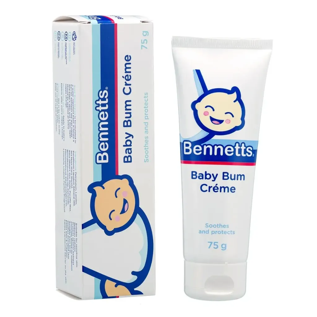 Bennetts Bum Cre'me 150g (Zinc Oxide & lanolin)