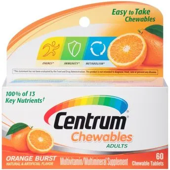 Centrum Eff Tabs 10's Orange