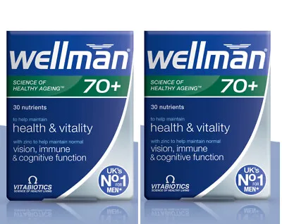 Wellman 70+ Tabs 30’s