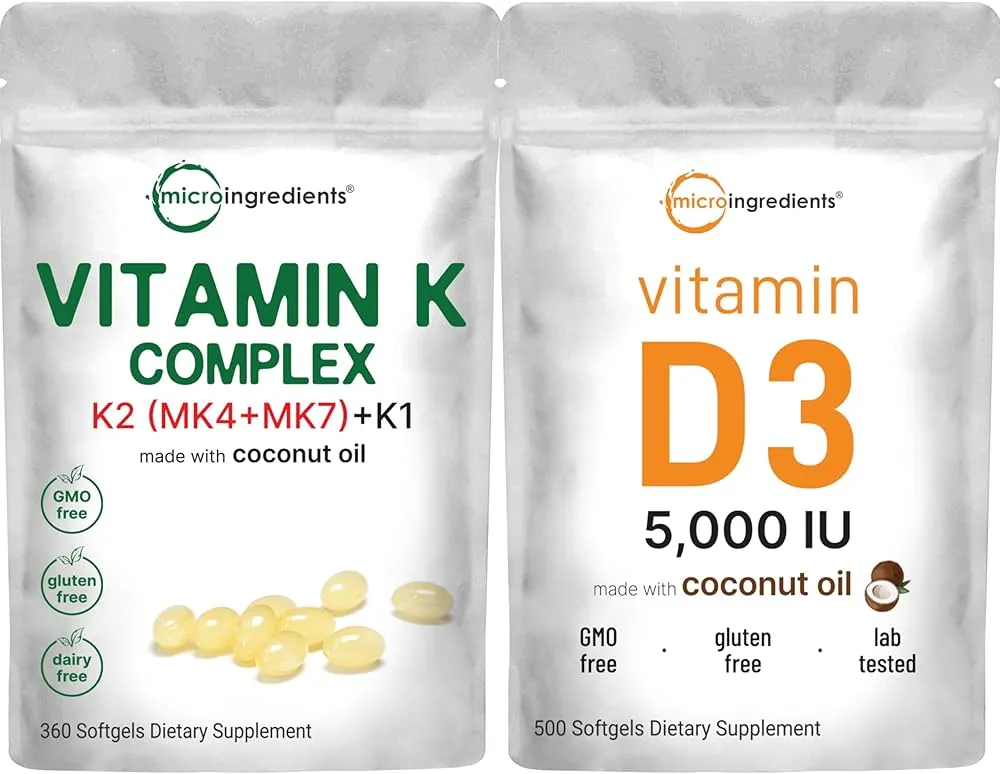 NF Vitamin K+D 120mcg /1000iu 60 Softgels