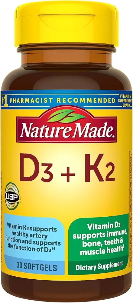 NF Vitamin K+D 120mcg /1000iu 60 Softgels