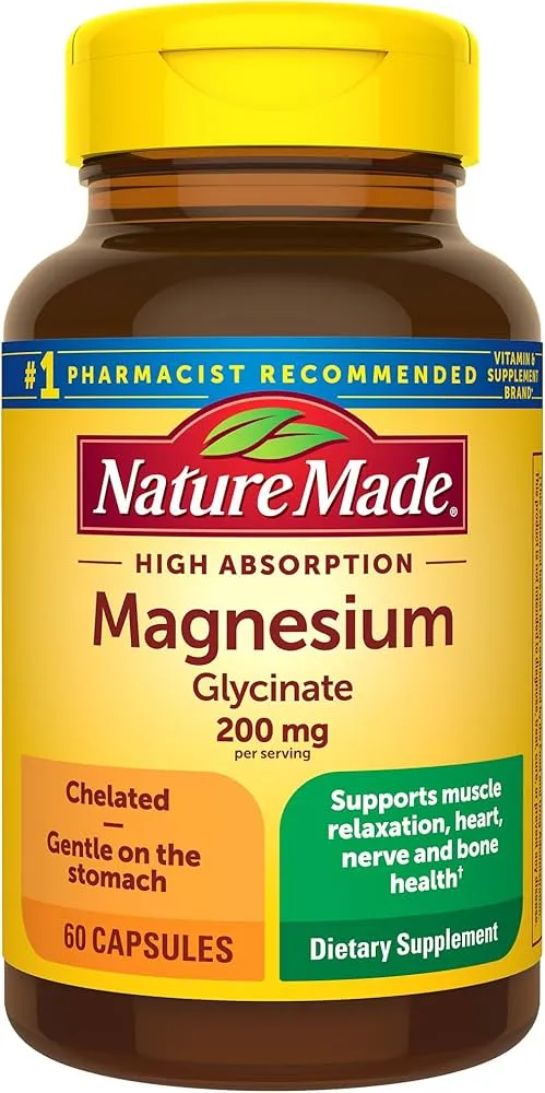 NF Magnesium Bisglycinate 200mg Caps 120's