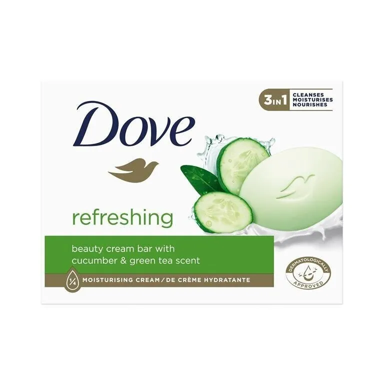 Dove Bar Soap Cucumber Refreshing 6*90G