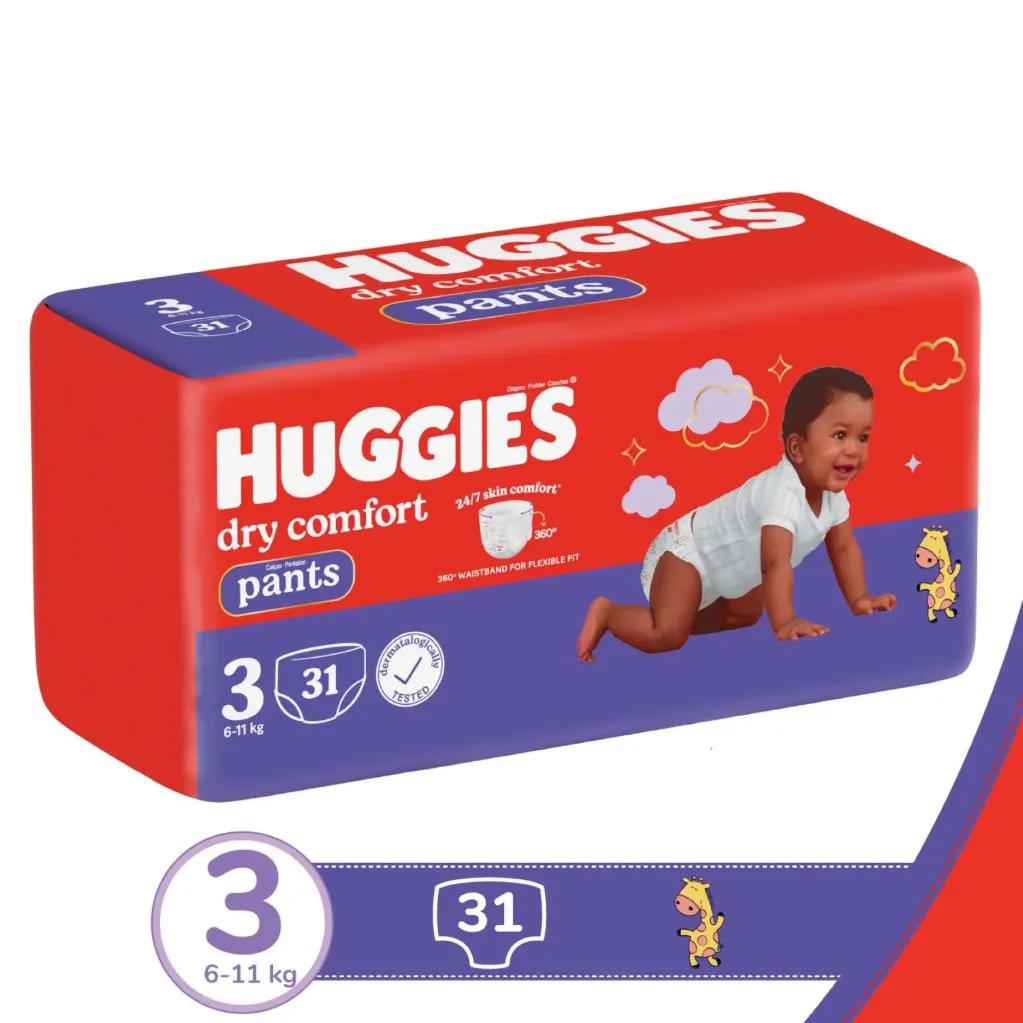 Huggies Dry Comfort Pants S3(62*6)