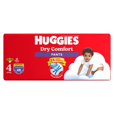Huggies Dry Comfort Pants S4(52*6)