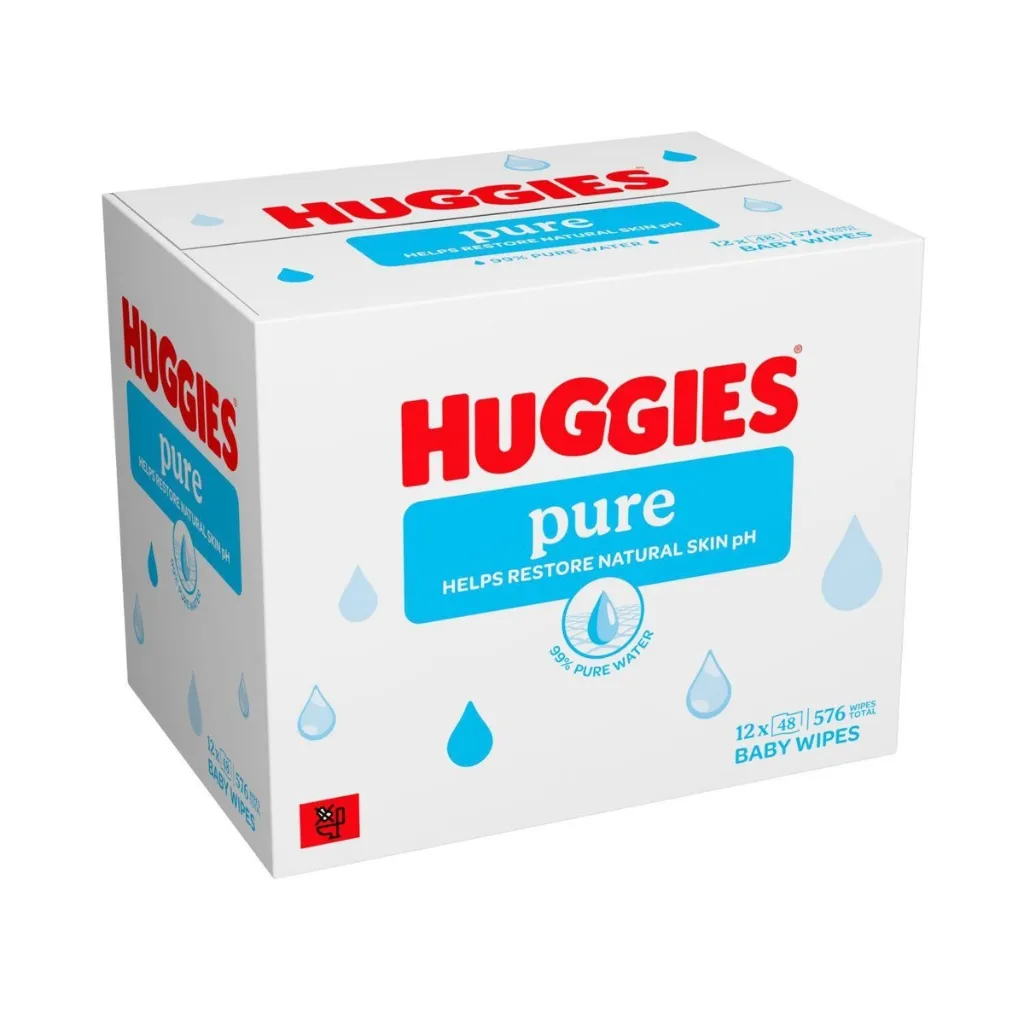 Huggies Wipes Pure 10*56's