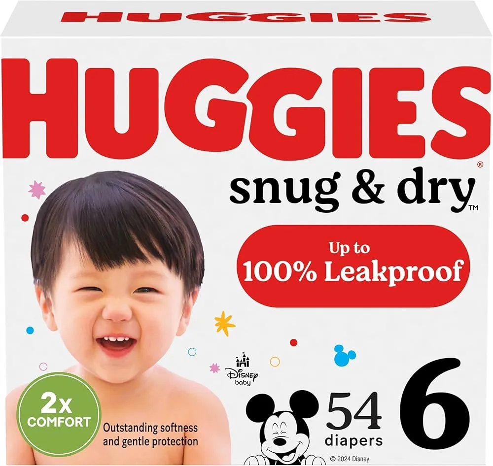 Huggies Dry Comfort S4 6*60's
