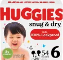 Huggies Dry Comfort S4 6*60's