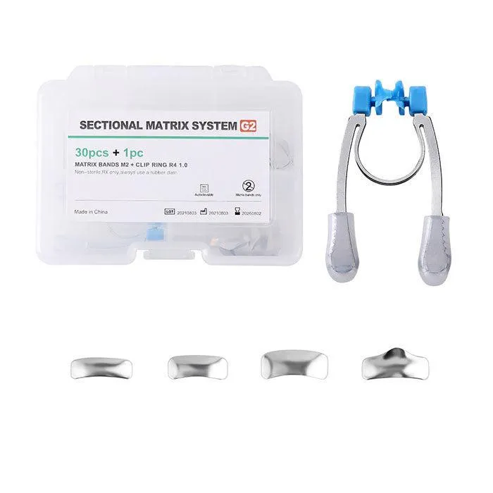 Sectional Matrix System – Dental Matrix Bands for Class II Composite Restorations