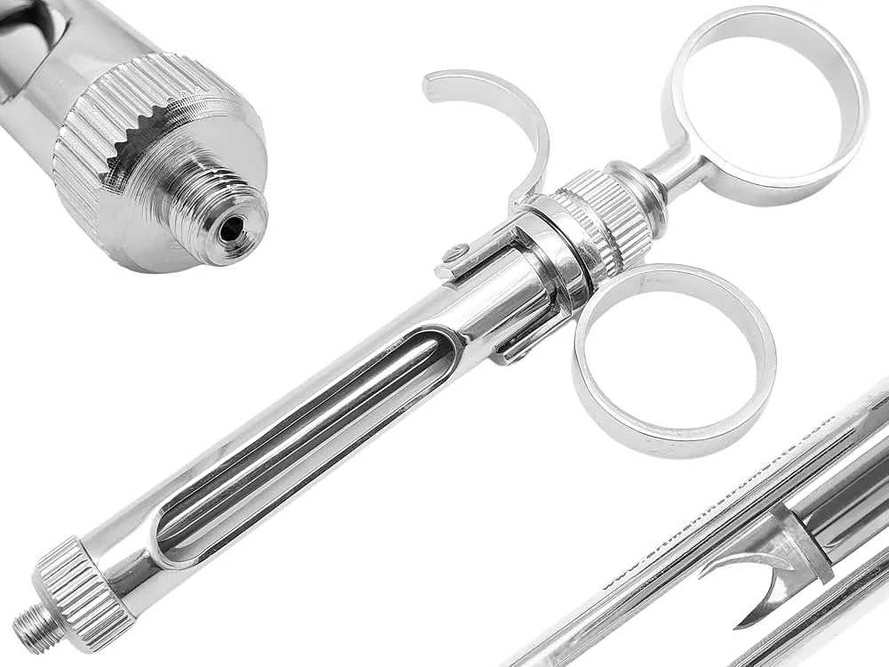 [0943] Dental Syringe – Precision Aspirating Syringe for Local Anaesthesia Delivery 