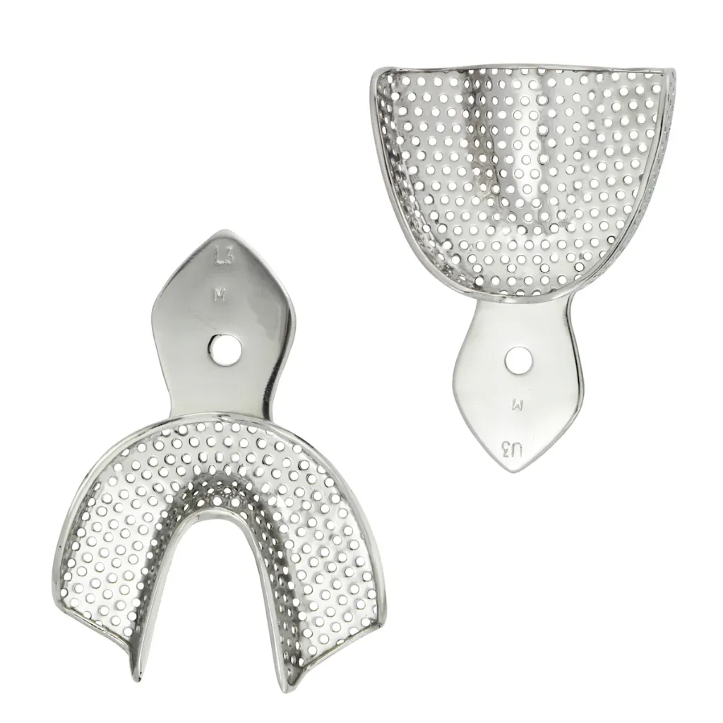 Impression Tray (M) – Medium-Size Dental Tray for Accurate Alginate & Silicone Impressions 