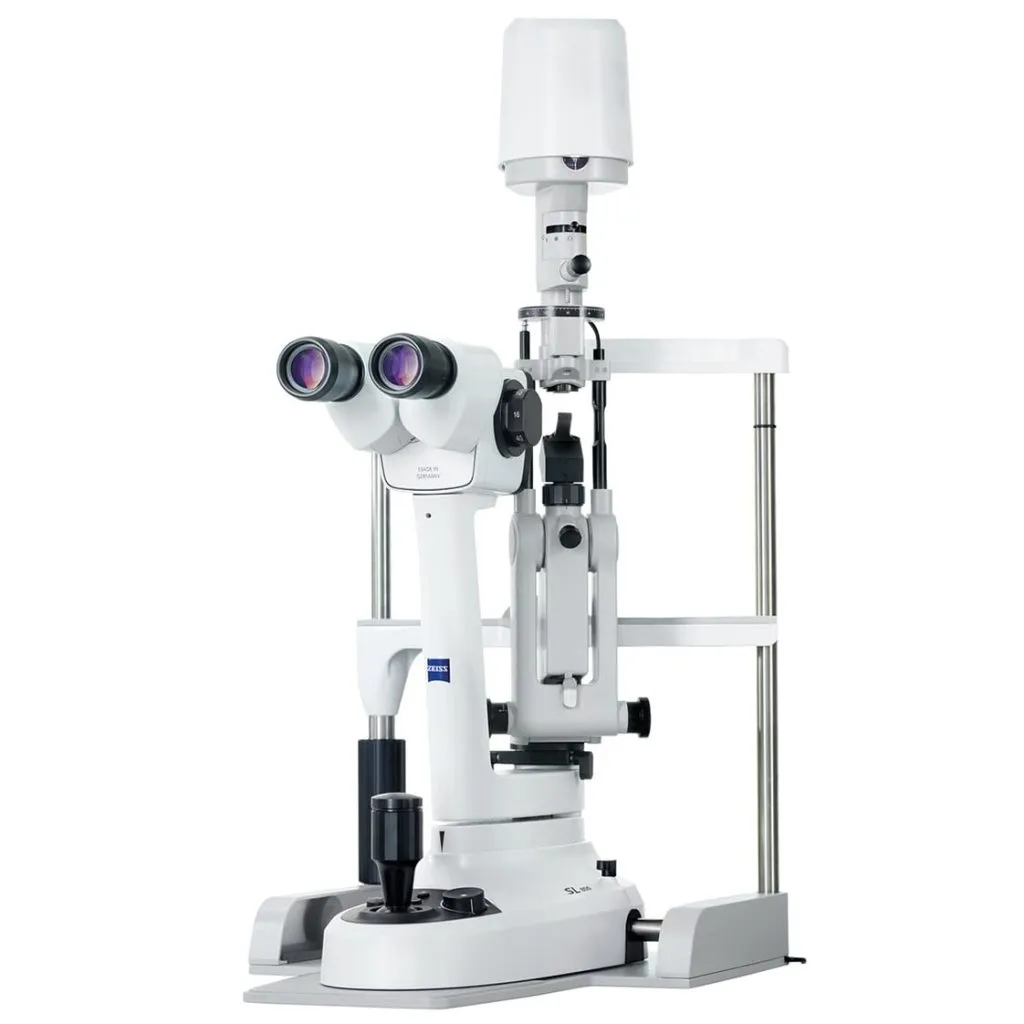 2 STEP MAGNIFICATION SLIT LAMP