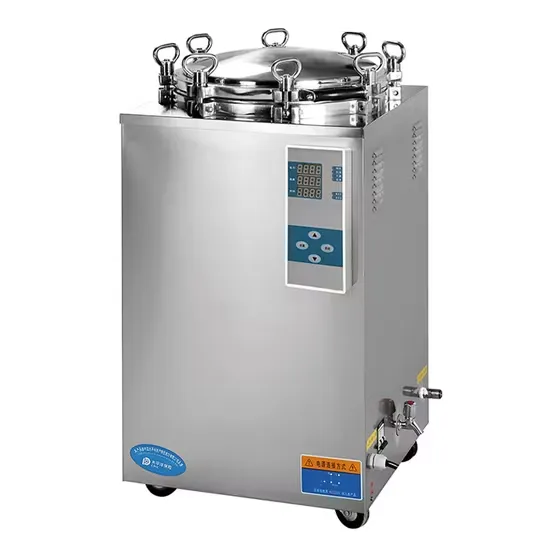 [0044] Autoclave 75 litres – Stérilisateur vertical à vapeur haute capacité | Rapide, fiable et de qualité médicale