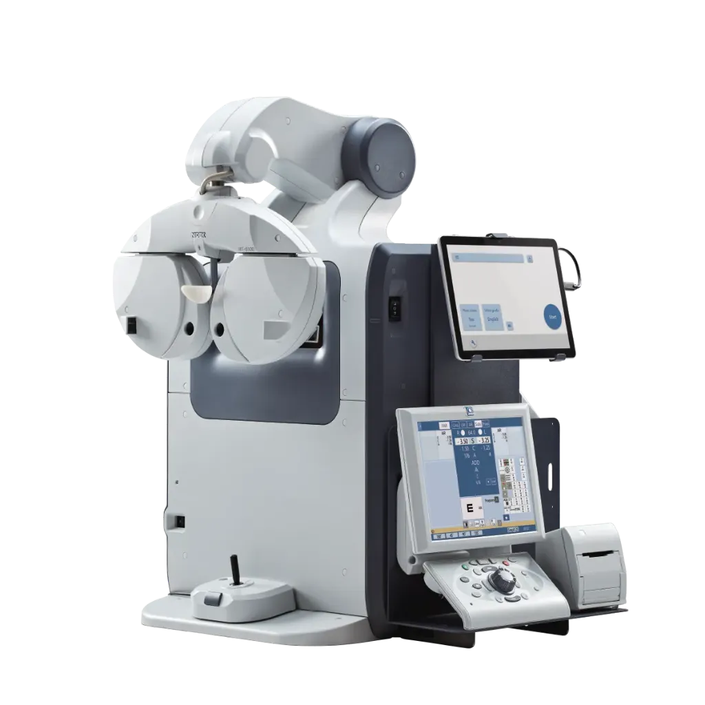 Refrator Digital com Braço (PDR-7000) – Sistema Automatizado de Refração Visual