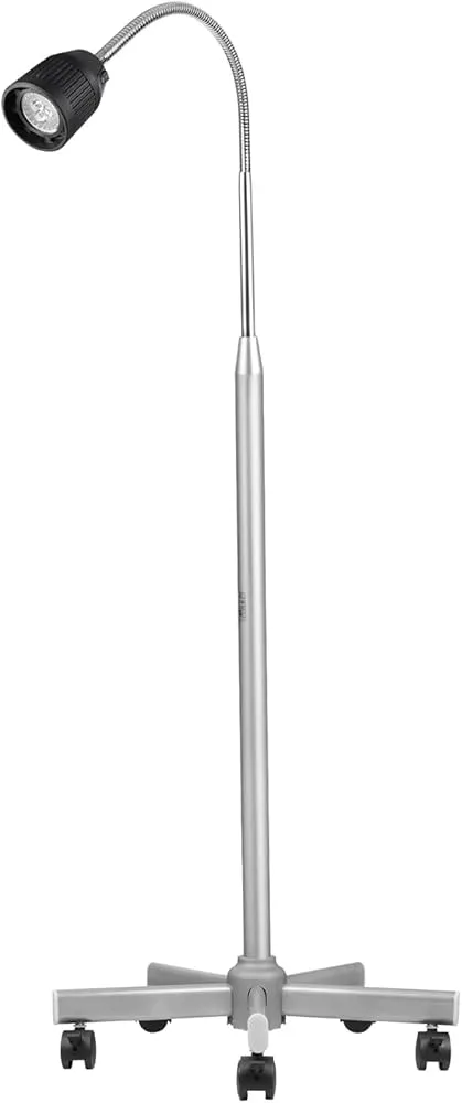 [2176] LED Examination Light (S/S) – Stainless Steel, High-Brightness Medical Exam Lamp for Clinics & Procedure Rooms 