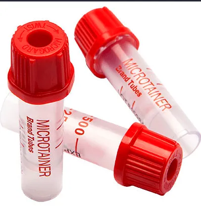 [3386] Red Bd Vacutainers