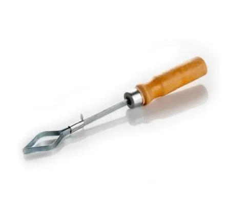 [4046] Test Tube Holder with Wooden Handle – Heat-Resistant Clamp for Safe Laboratory Handling