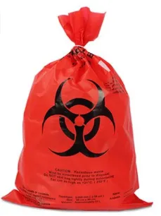 [0396] Biohazard Specimen Bag – Large Red (100’s) | Secure, Leak-Resistant Medical Sample Transport Bags