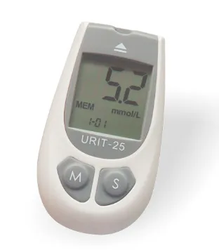 [0455] Analisador de glicose no sangue URIT-25 – Sistema de monitorização de glicose rápido, preciso e fácil de usar