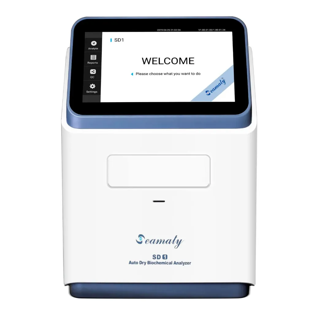 [1143] Seamaty SD1 Dry Chemistry Analyzer – Compact Biochemistry Testing Solution